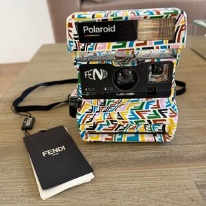 Limited edition Fendi Vintage Polaroid OneStep Close-Up 600 instant camera